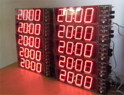 นาฬิกาโรงเรียน นาฬิกายาม นาฬิกาจับเวลา กีฬาชนไก่